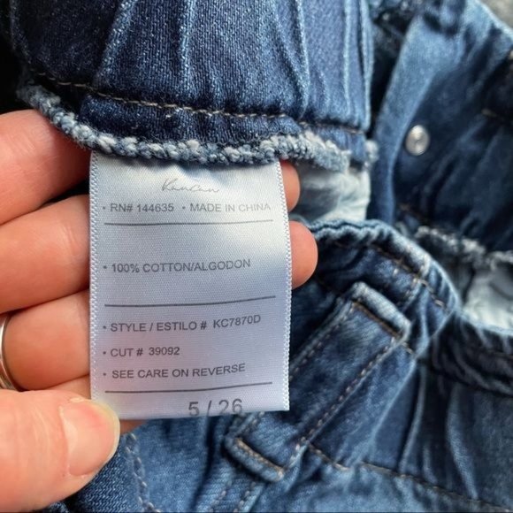 Kancan Bronte Ultra High Rise Paperbag Mom Jeans Size 26 - Picture 14 of 14